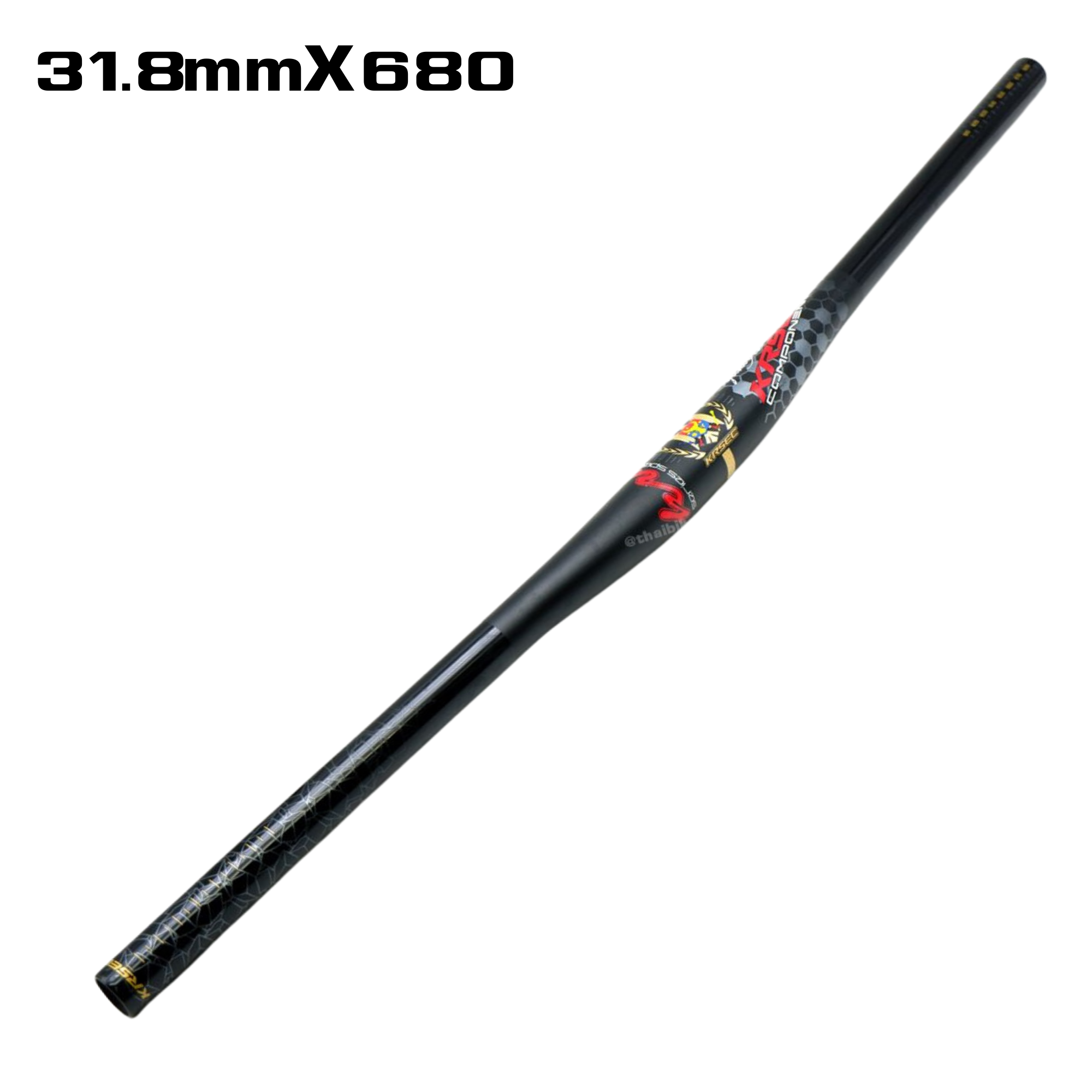 แฮนจักรยานด์เสือภูเขาอลูมิเนียม KRSEC 31.8X680 ตัวเบา