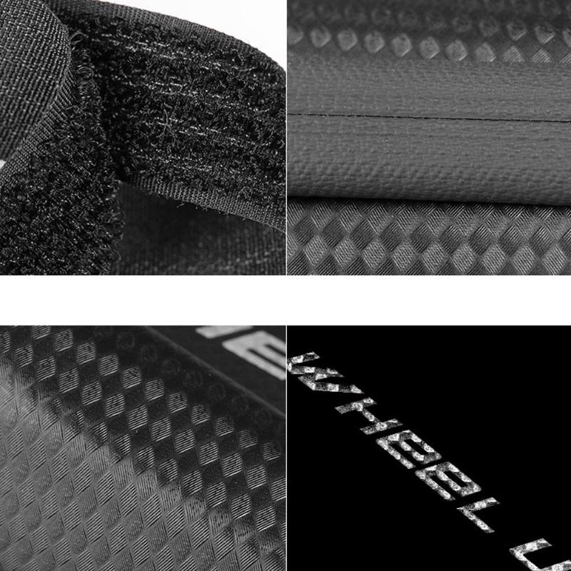 กระเป๋าพาดเฟรมบนจักรยานลายคาร์บอน WHEEL UP