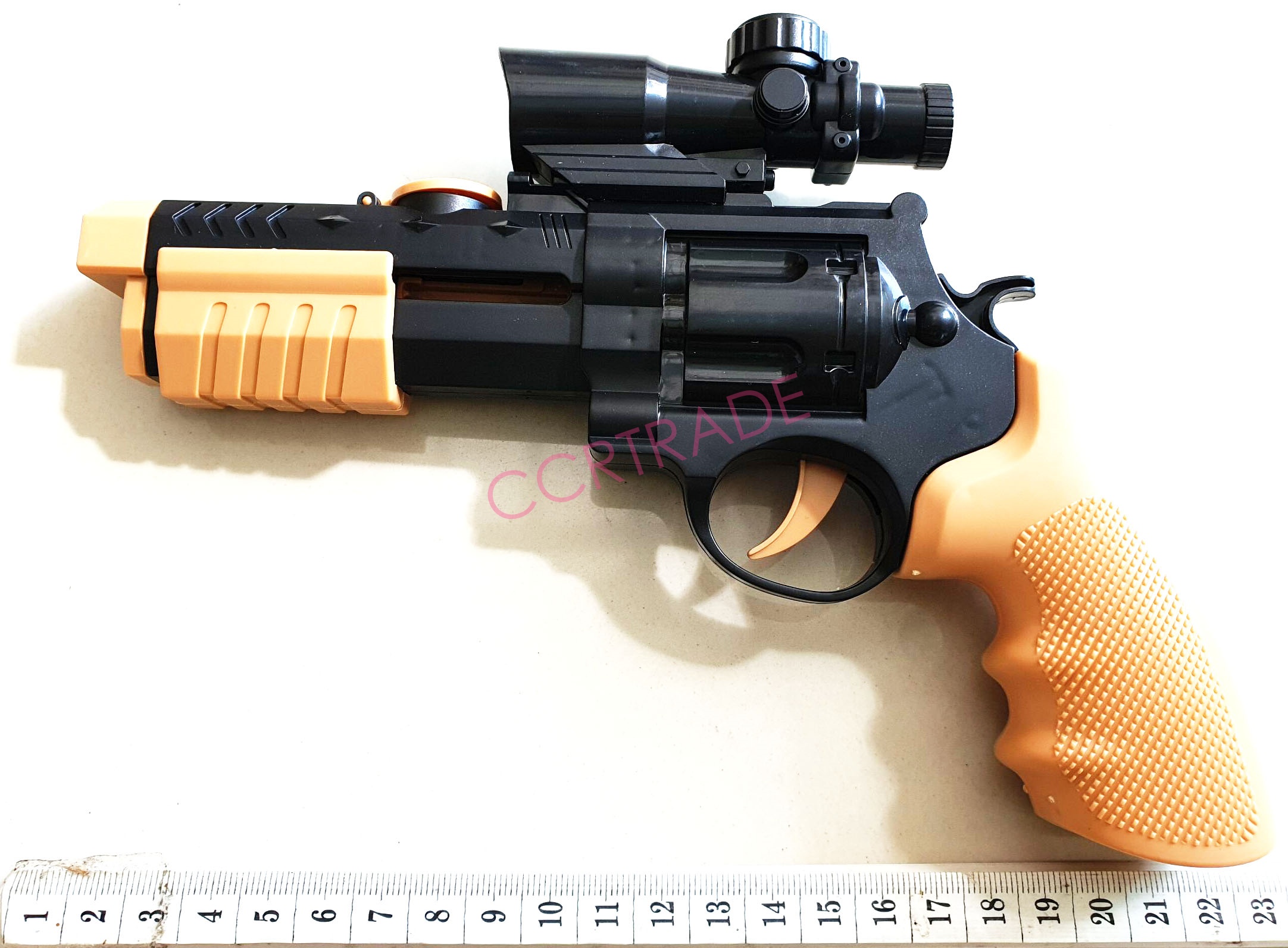 เซ็ทปืนยิงกระสุนโฟม 2 in 1 กล่อง 21x30 ซม.(1x3)