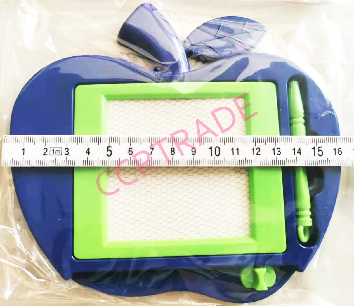 กระดานแม่เหล็กแอ๊ปเปิ้ล+ปากกาถุง 22.5 ซม.