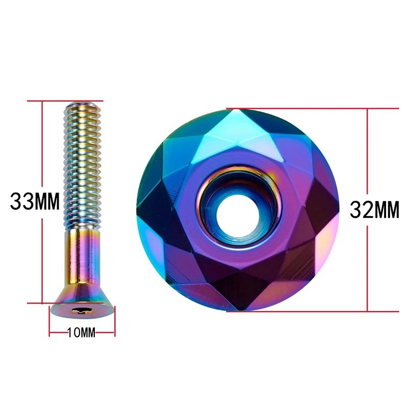 ฝาปิดสเต็มจักรยาน KRSEC MEROCA ขนาด 28.6 มม.