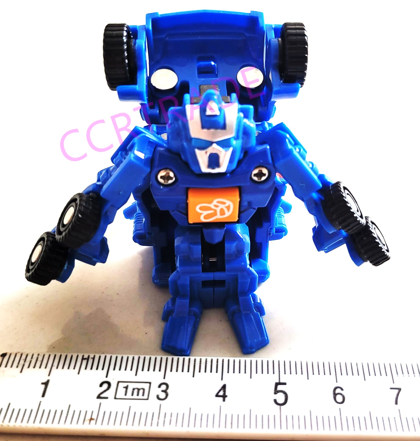 หุ่นยนต์แปลงร่าง 2 in 1 กล่อง 8.5x16 ซม.(งานห้าง)