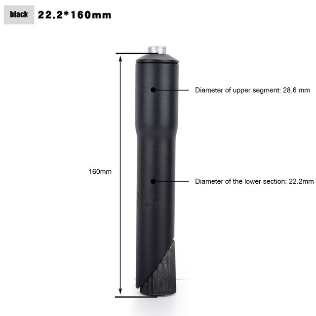 ADAPTER แปลงคอจุ่มเป็นคอหนีบ แปลงคอจักรยาน 22.2 25.4 เป็น 28.6