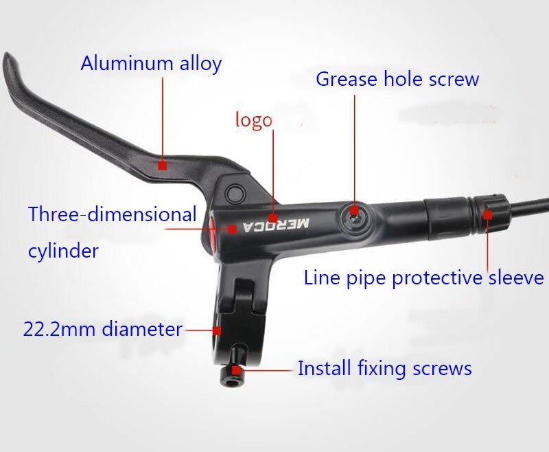 ชุดดิสเบรคจักรยานแบบน้ำมัน MEROCA รุ่น HS1
