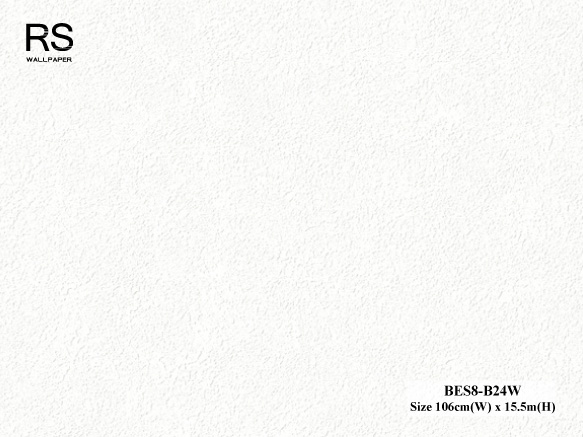 วอลเปเปอร์ลายปูนเปลือยคอนกรีต สีขาวอมครีม BES8-B24W