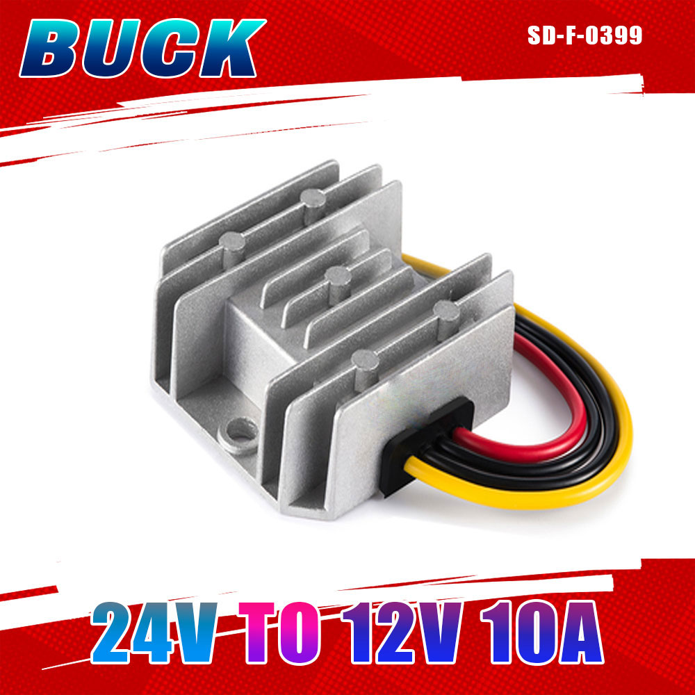 Buck Converter 18-35V to 12V 10A 120W IP68