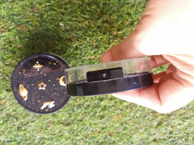 กล่องใส่รีเทนเนอร์ ลายดวงดาว galaxy👍มีกระจก‼️งานสวย วิบวับ ลุคคุณหนูมาก💯พร้อมส่งจากไทย