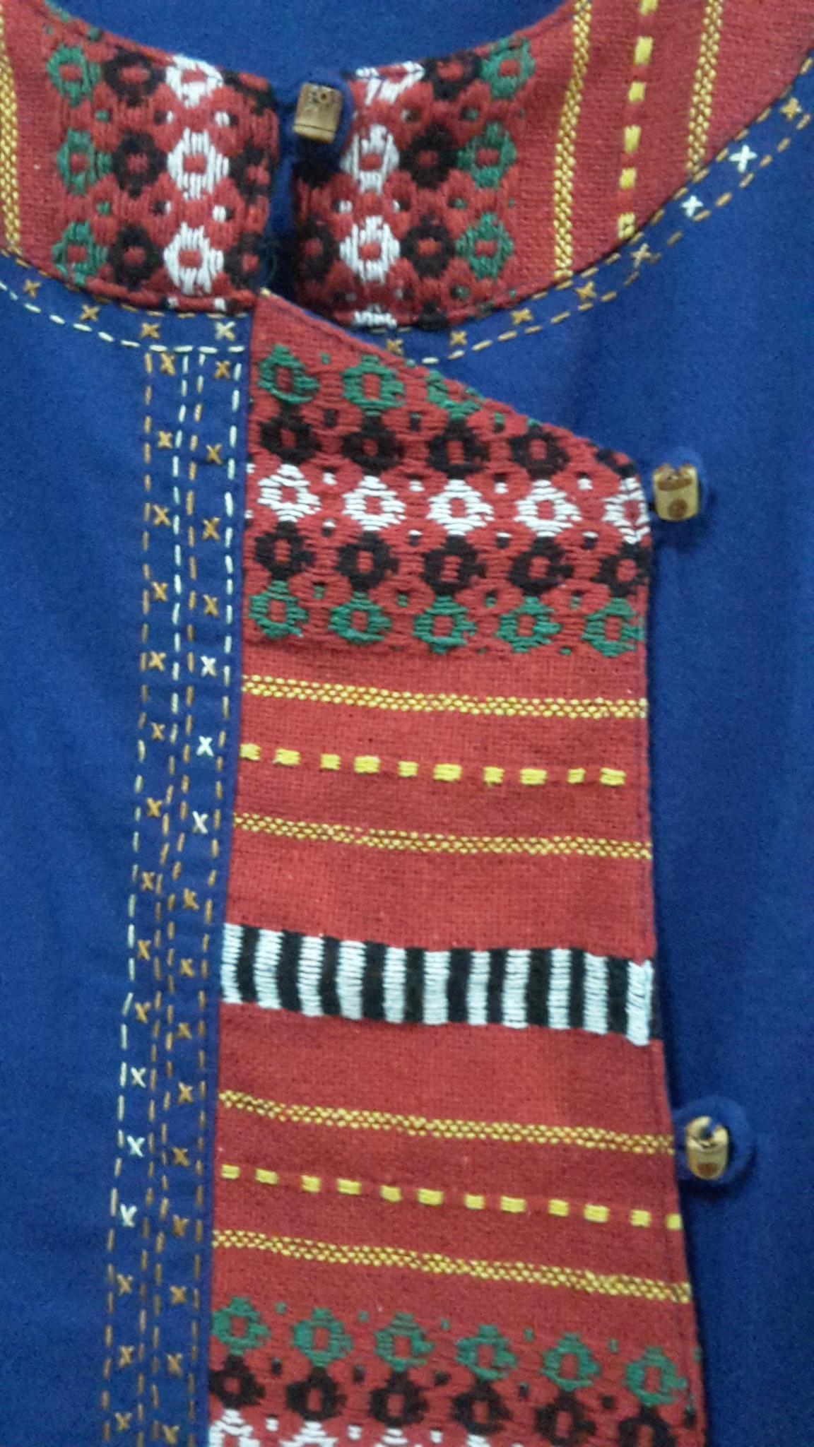 เสื้อม้อฮ่อมสสตรี เสื้อผ้าไทยสตรี เสื้อผ้าฝ้ายภูไท เสื้อผ้าฝ้ายสีน้ำเงิน ตัว