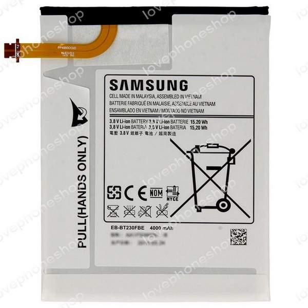 แบตเตอรี่ แท้ Samsung GALAXY Tab 4 7.0 (SM-T230,SM-T235,SM-T231,GH43-04179A) 4000mAh (ส่งฟรี)