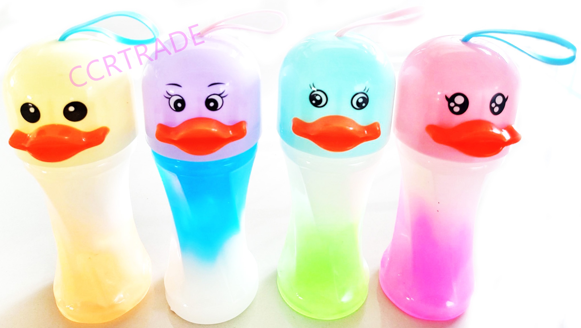 สไลม์เป็ดน้อยสีหวาน มีกลิ่นหอม 16 ซม.