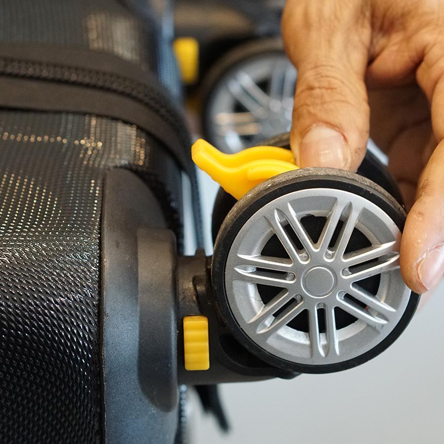 B164X กระเป๋ากล่องแข็งใส่จักรยานขึ้นเครื่องบิน 4 ล้อ จักรยาน