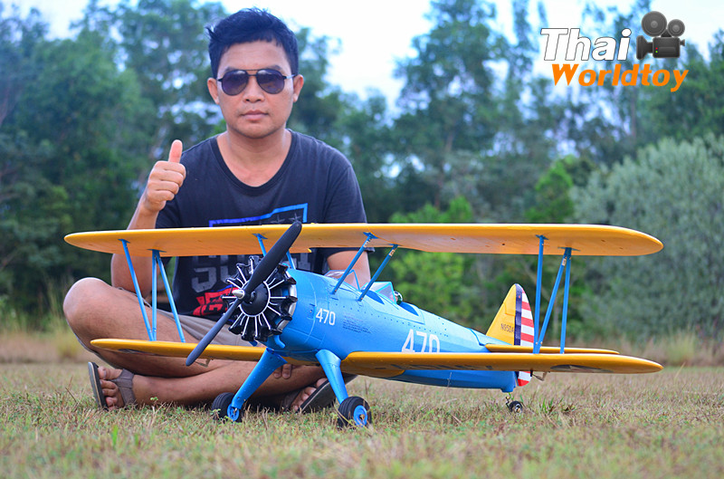 PT-17 Stearman 1,200mm. (PNP) เครื่องบินปีกสองชั้น