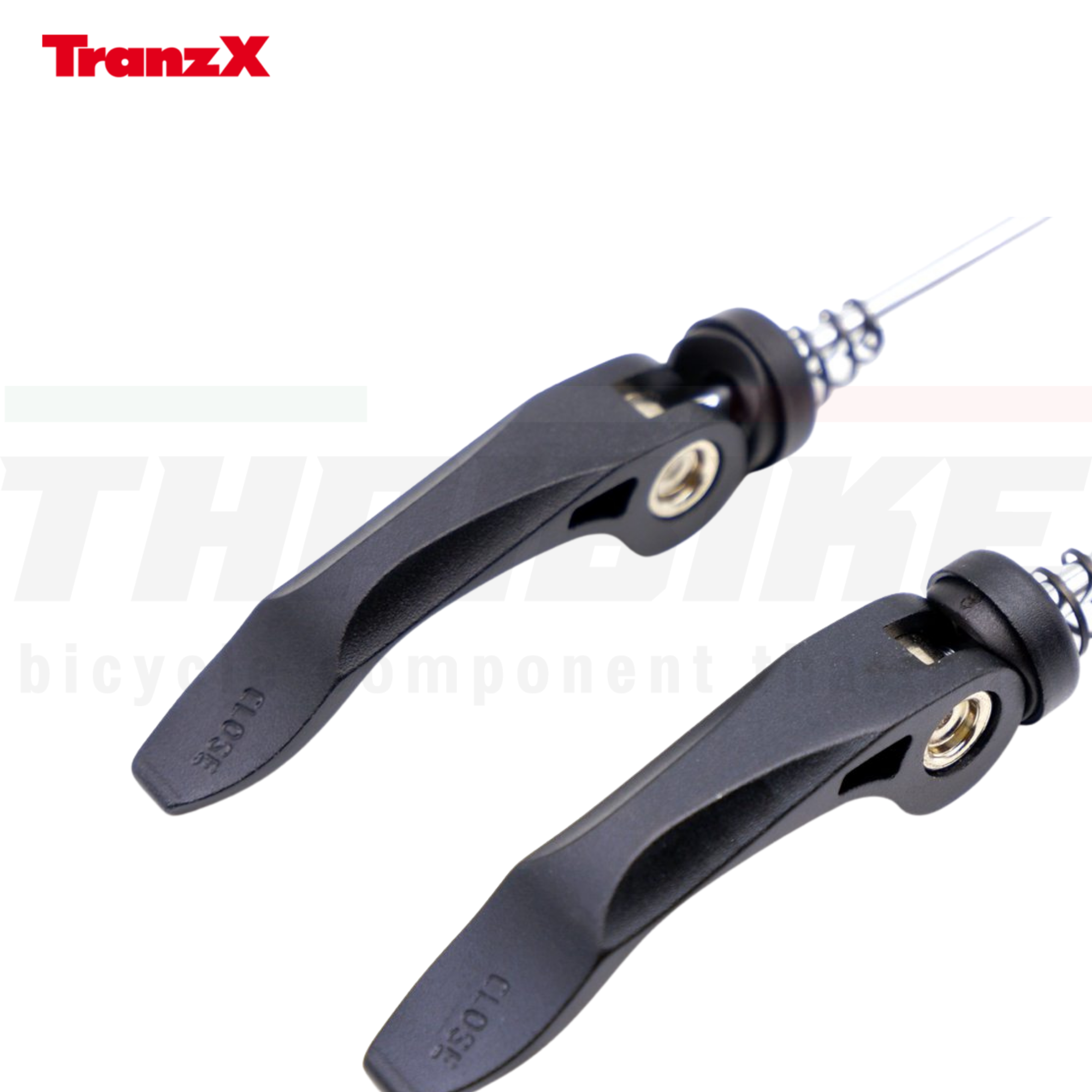 แกนปลดเร็วจักรยาน ล้อหน้า+ล้อหลัง ยี่ห้อ TRANZX รุ่น QR-03