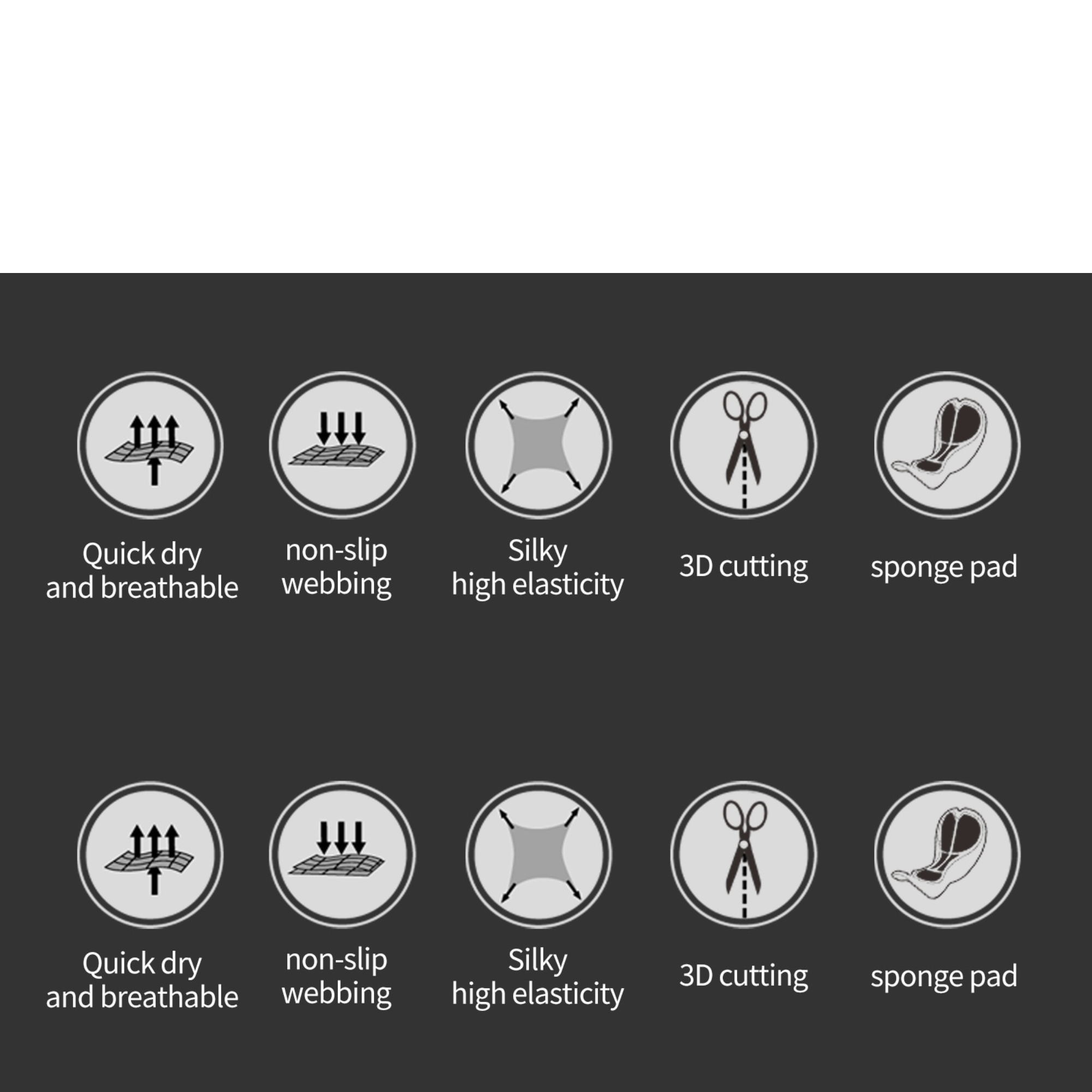 เอี้ยมปั่นจักรยาน ARSUXEO Man Cycling Shorts เป้าเจลแบบ3D ขาเลซอร์คัท