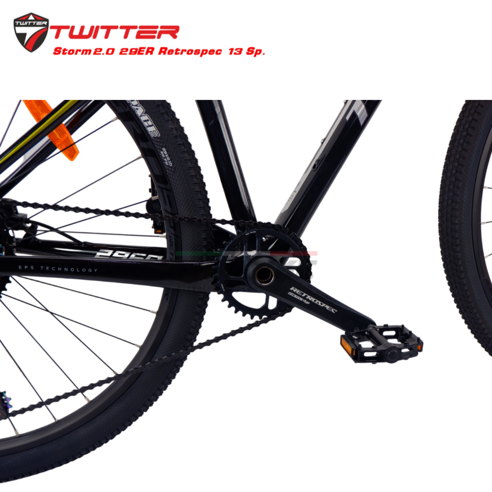 13 เกียร์ มาใหม่ จักรยานเสือภูเขาล้อ 29 นิ้ว TWI.TTER รุ่น STORM 13Sp. (2021)