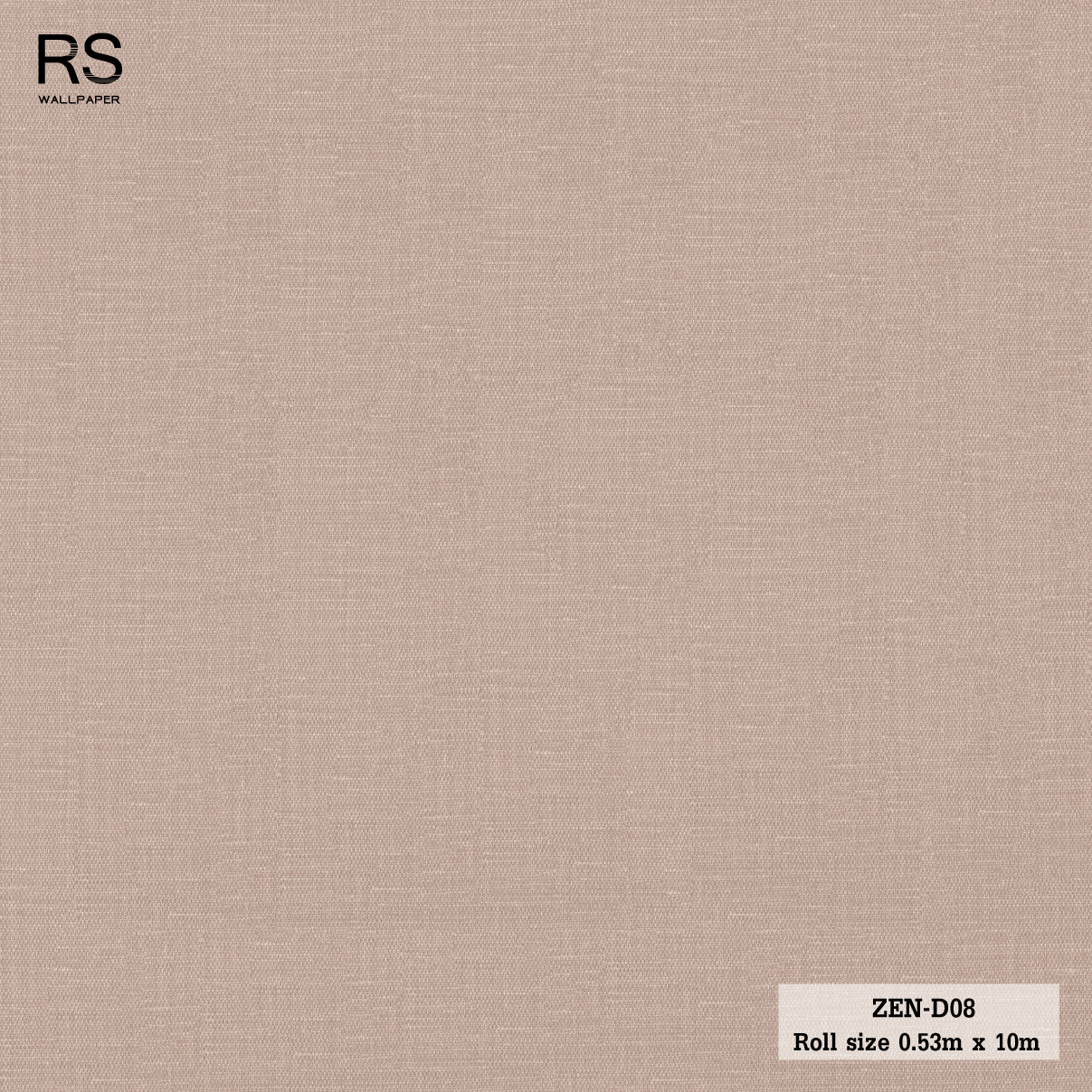 วอลเปเปอร์ สีน้ำตาลแดงลายผ้า ZEN-D08
