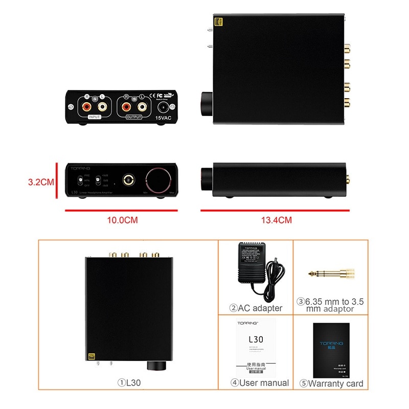 ขาย Topping L30 แอมป์หูฟัง รองรับ Hi-Res ประกันศูนย์ไทย