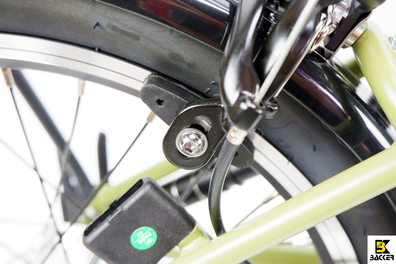 จักรยานพับ BACKER รุ่น Gravity-X รุ่น 6 สปีด แฮนด์ตรง