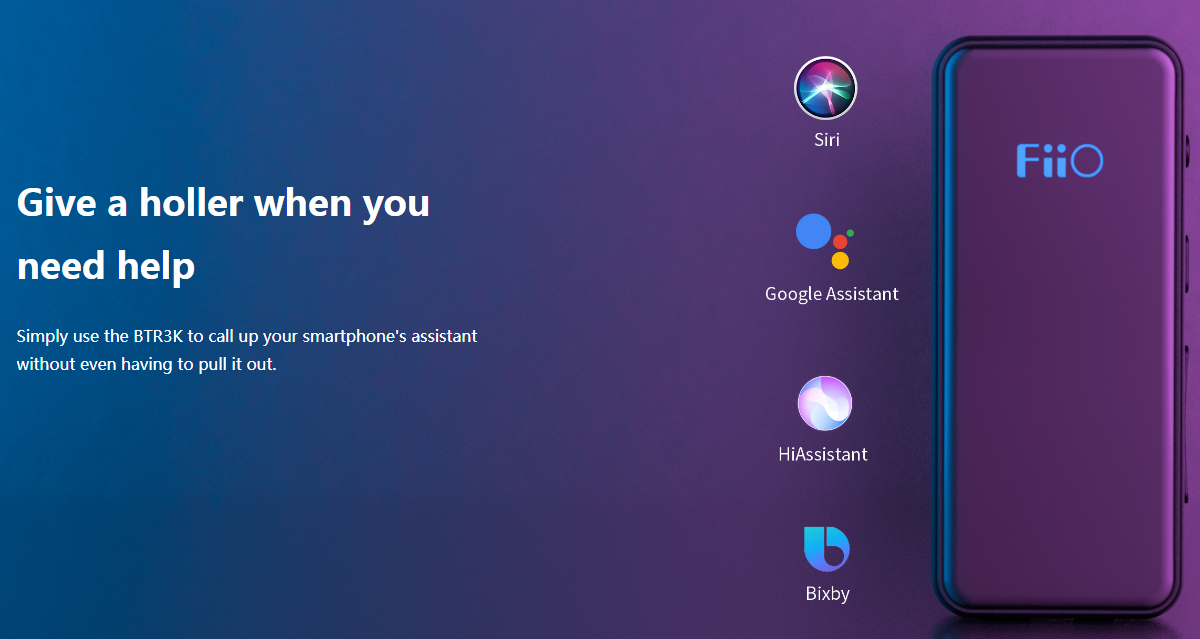 FiiO BTR3K DAC/AMP ตัวรับสัญญาณรองรับ Bluetooth 5.0 aptX , aptX LL , aptX HD , LDAC