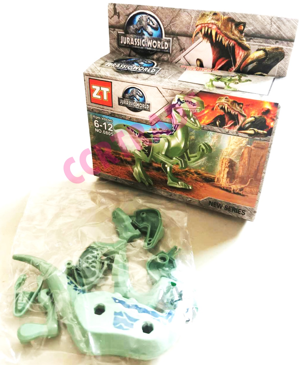 เลโก้ไดโนเสาร์จูราสสิคกล่อง 5.5x14 ซม.