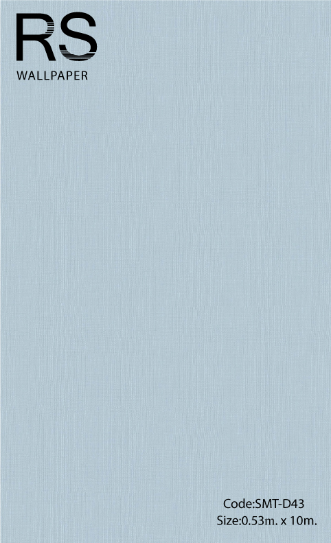วอลเปเปอร์พื้นเรียบสีฟ้า SMT-D43
