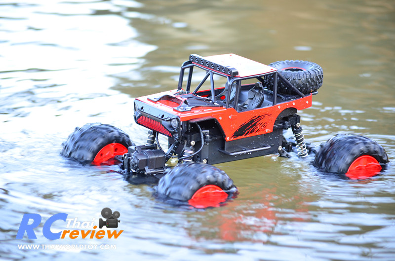 Jeep Climber 4x4 off road 2in1 รถผสมเรือ วิ่งบก+น้ำ