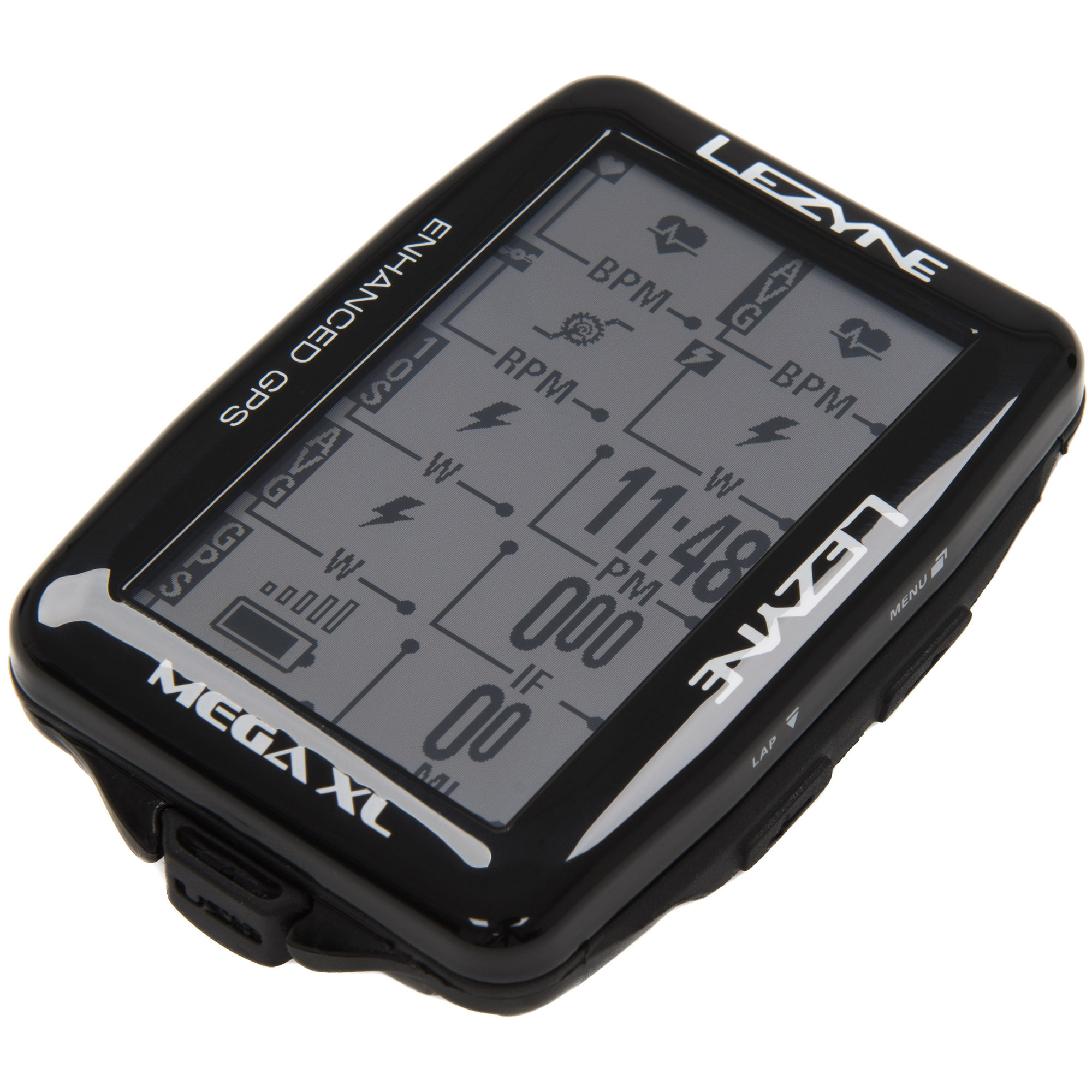 ไมล์จักรยาน LEZYNE Mega XL GPS ภาษาไทย หน้าจอ 2.7นิ้ว
