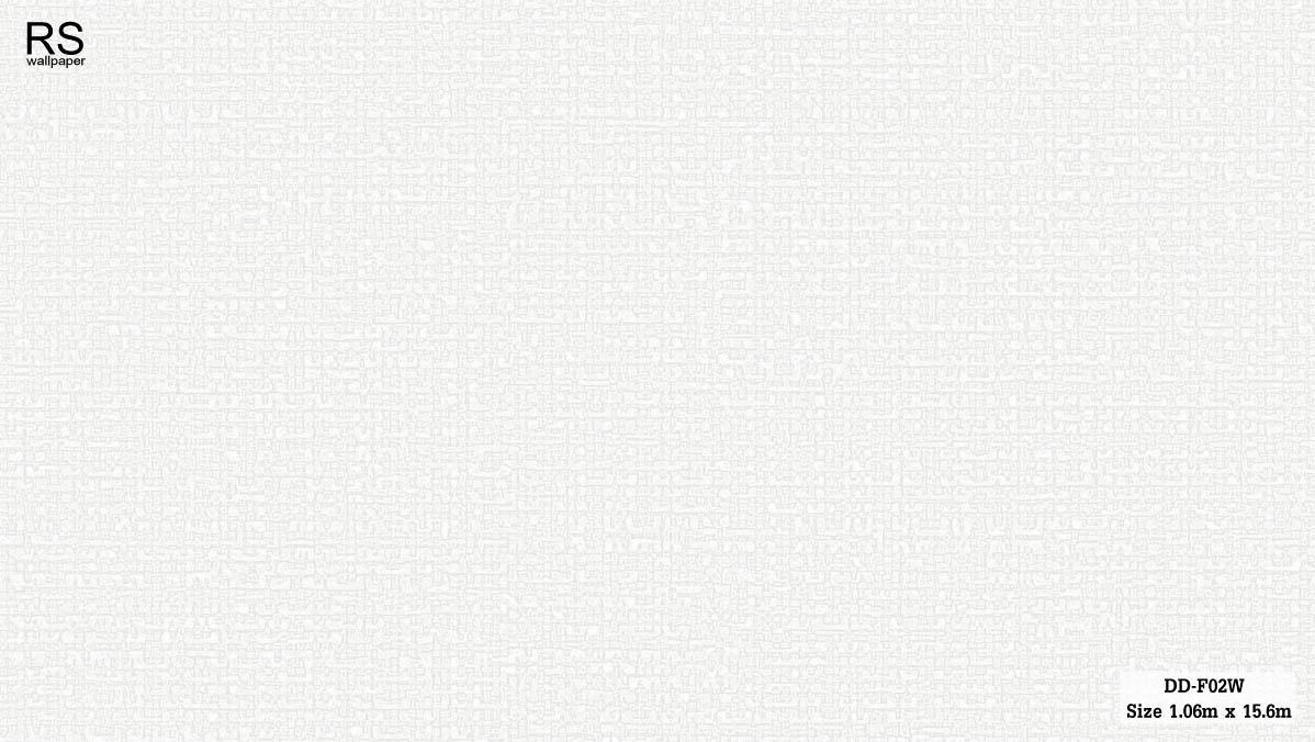 วอลเปเปอร์ลายผ้าทักสาน สีขาว DD-F02W