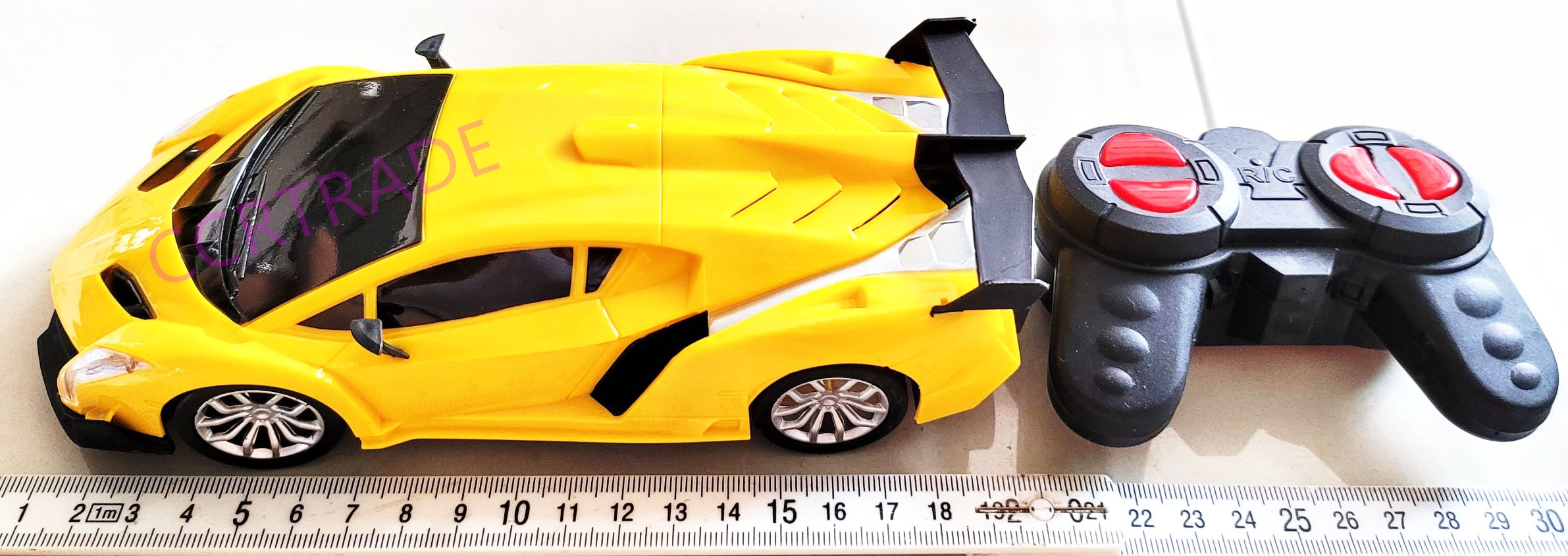 รถแลมโบกินี่บังคับ+รีโมทกล่อง 8.5x20 ซม.(มีไฟหน้า)(1x3)