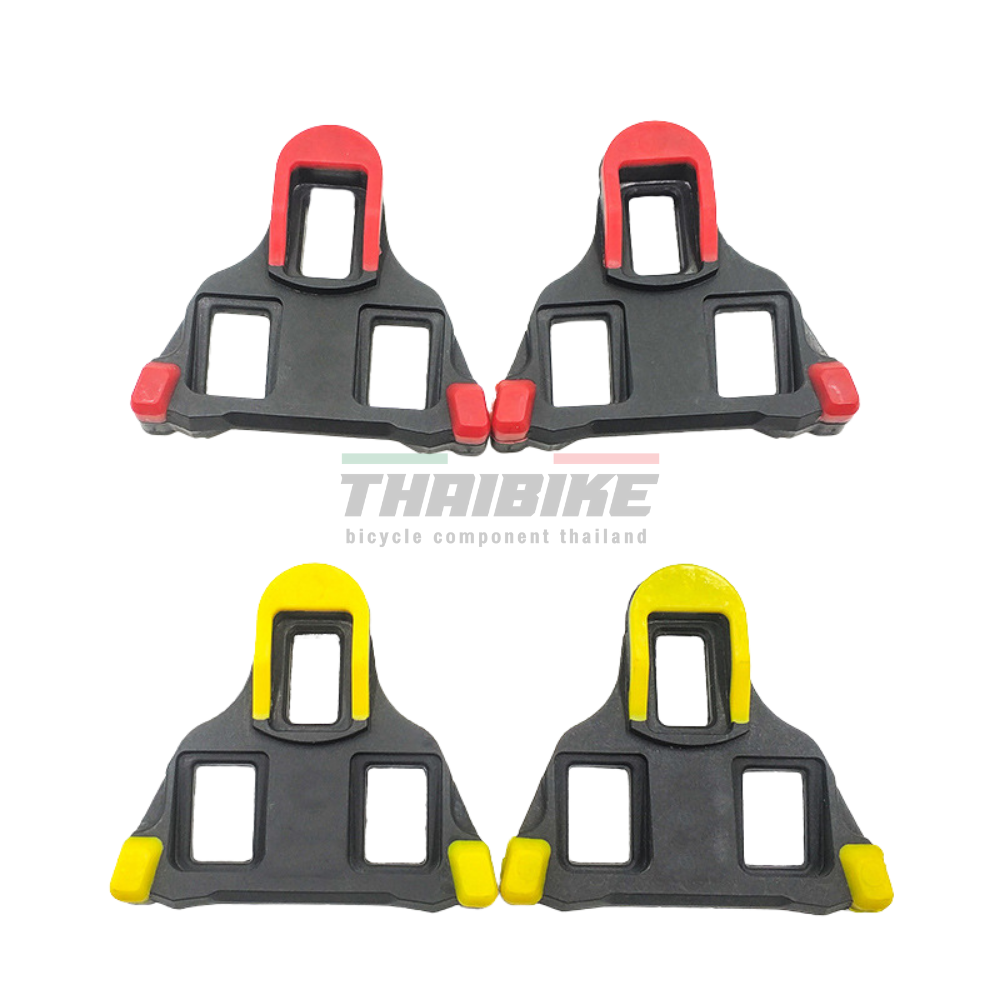 แผ่นคลีตใส่รองเท้าสำหรับเสือหมอบ THIAIIBKE รองรับ SHIMANO แบบแยกองศา