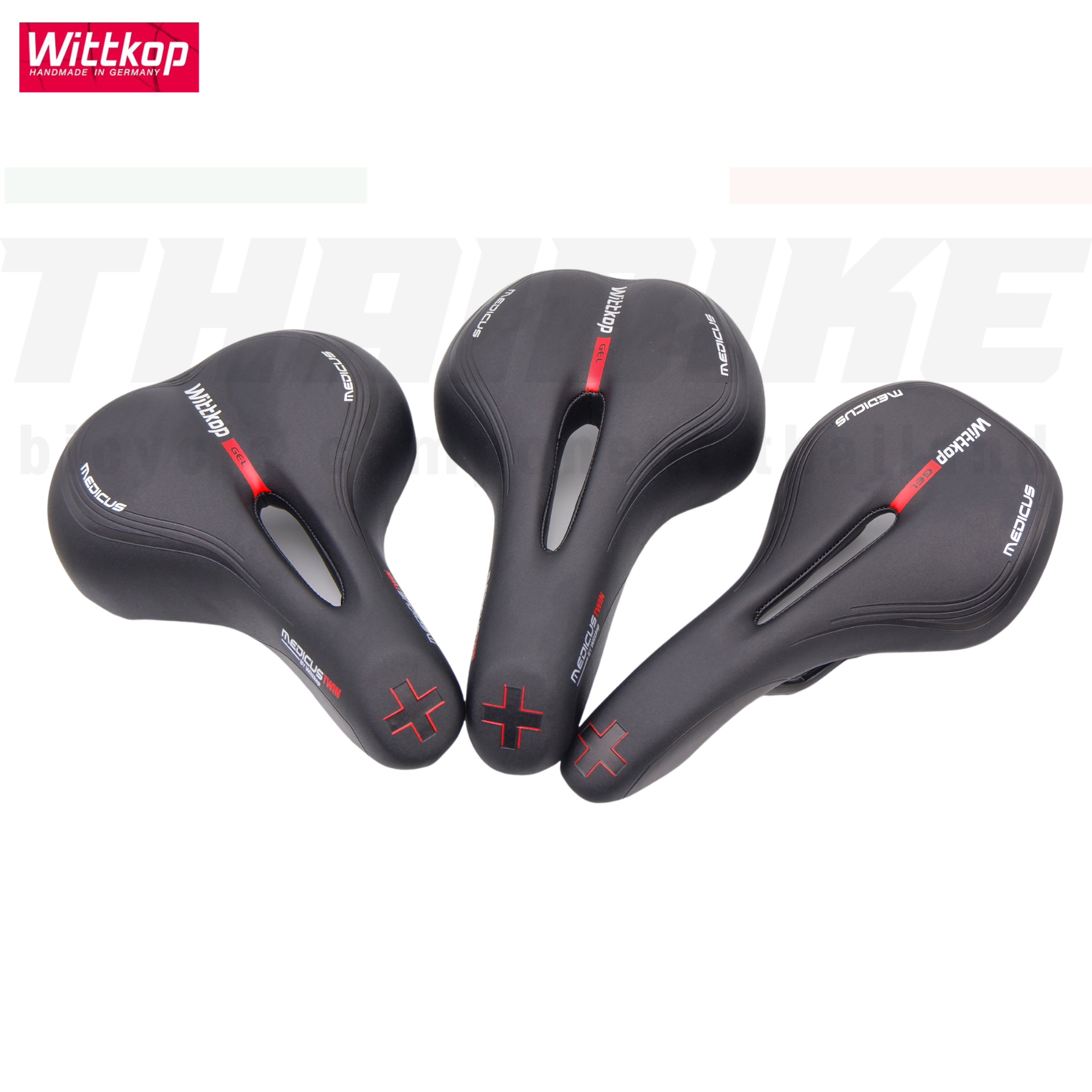 เบาะจักรยานแบบเจล WITTKOP RACE 7.0 MEDICUS1.0 MEDICUS2.0