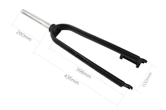 ตะเกียบจักรยานอลูมิเนียม MEROCA M6 ultra light hard fork M6 รองรับ 26/27.5/29 นิ้ว