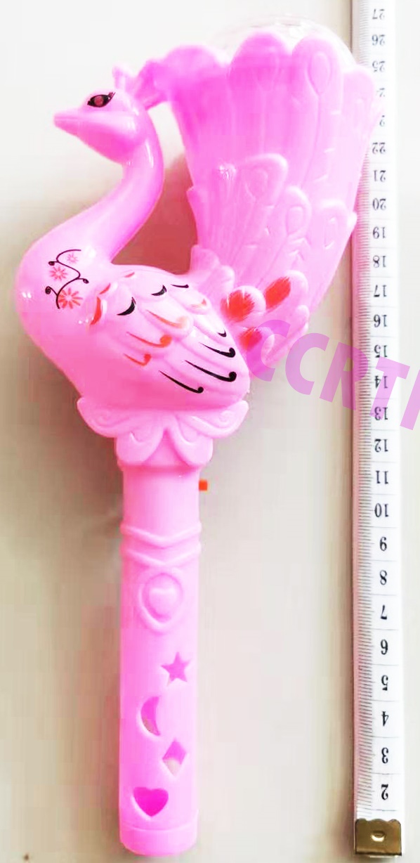 คทานกยูงจัมโบ้ มีเพลง มีไฟ 23.5 ซม.(มีถ่านในตัว)