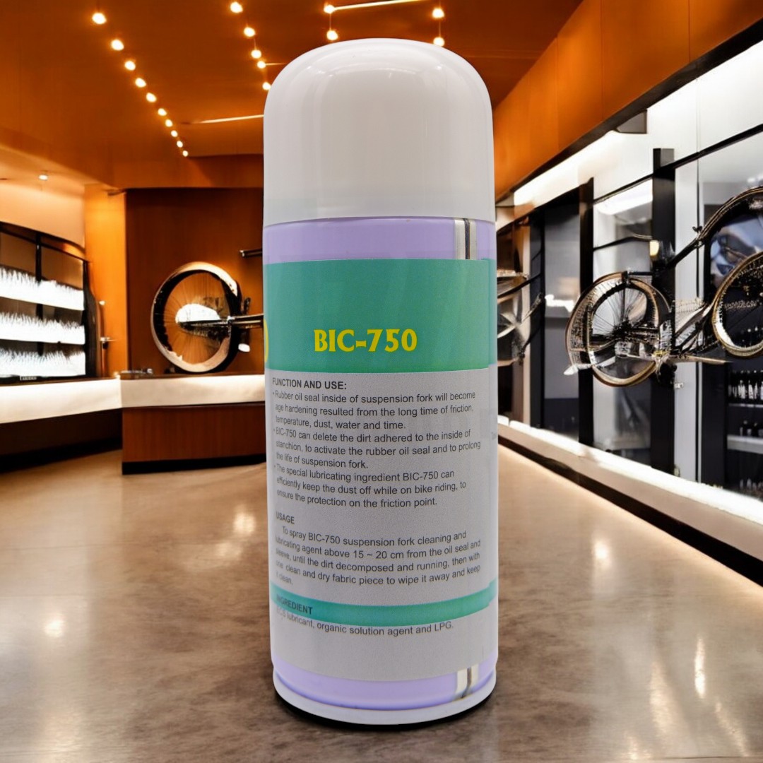 SPRAY สเปรย์ทำความสะอาดโซ่ และโช๊คจักรยาน BIC-750 ขนาด 150ml