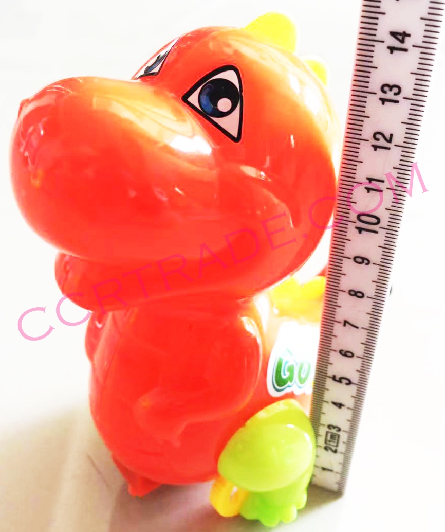 ไดโนเสาร์สีสดดึงสาย มีเสียง 13.5 ซม.