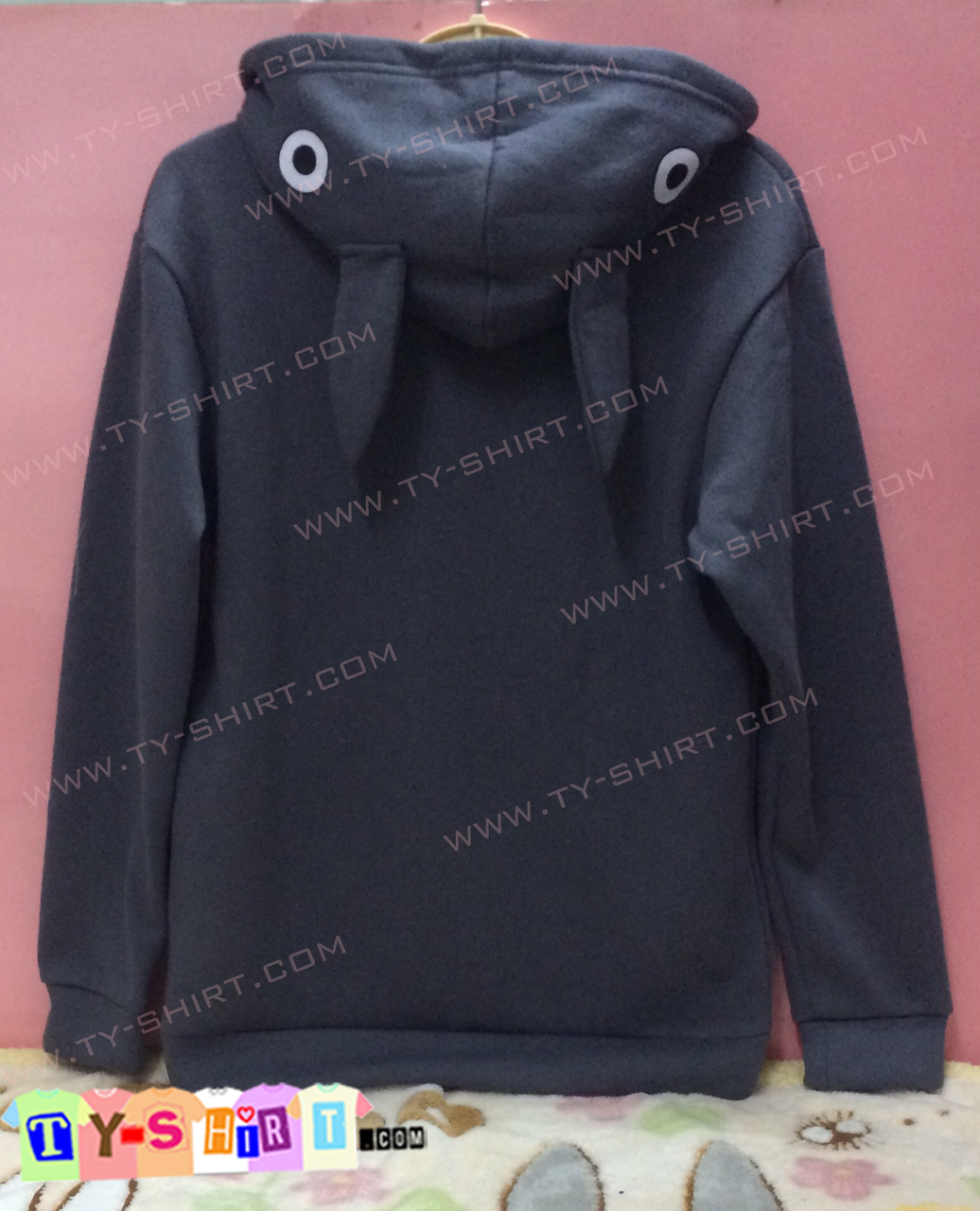 เสื้อฮู้ดโตโตโร่ Totoro Hoodie Size XXL
