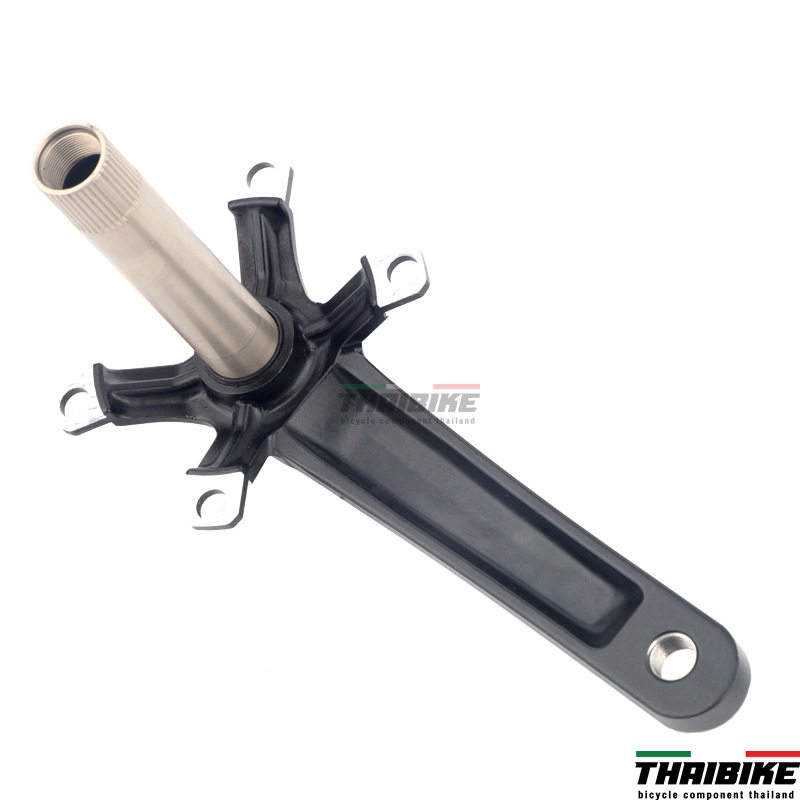 ชุดขาจานจักรยานเสือหมอบพร้อมกะโหลก ยี่ห้อ Jiankun RFA ขนาด 50-34T ขาจาน 170มม.