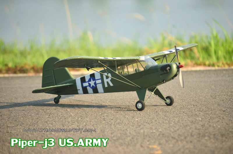 Piper J-3 ARMY 680MM. 6Gyro