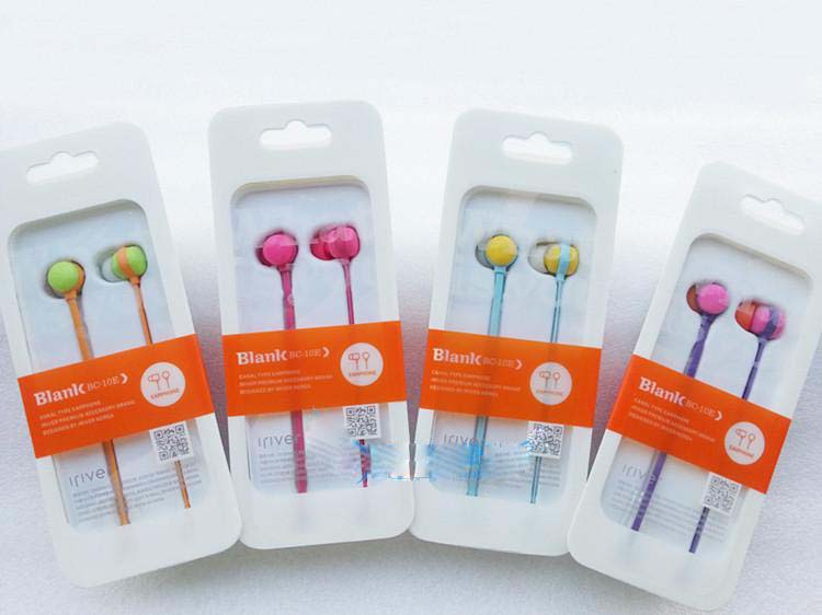 ขาย หูฟัง Iriver BC-10E หูฟังแฟชั่น รองรับ iPod , iPhone , iPad , BlackBerry