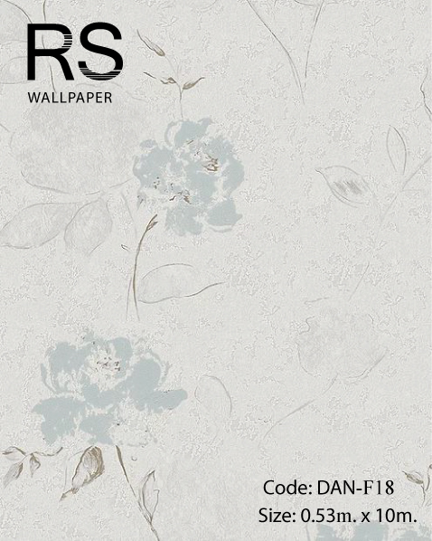 วอลเปเปอร์ลายดอกไม้วินเทจ DAN-F18