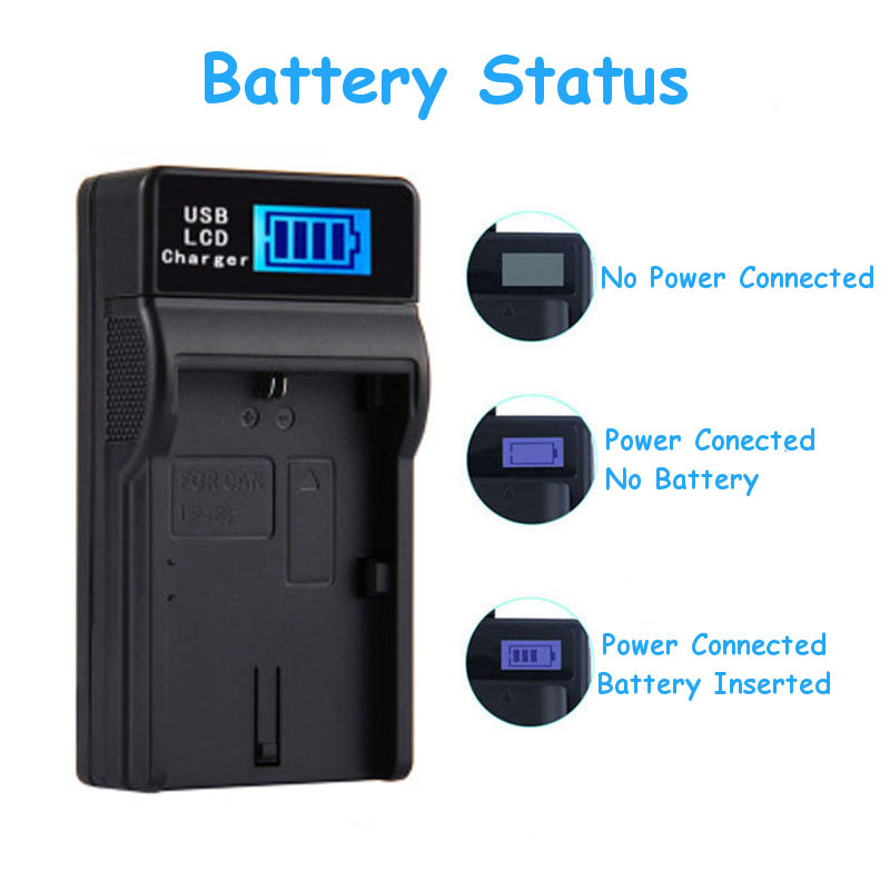 Battery + Charger Canon LP-E6 LP-E6N แบตเตอรี่กล้อง แท่นชาร์จ แคนนอน for EOS 90D 80D 7DMKII 7D R R5 R6