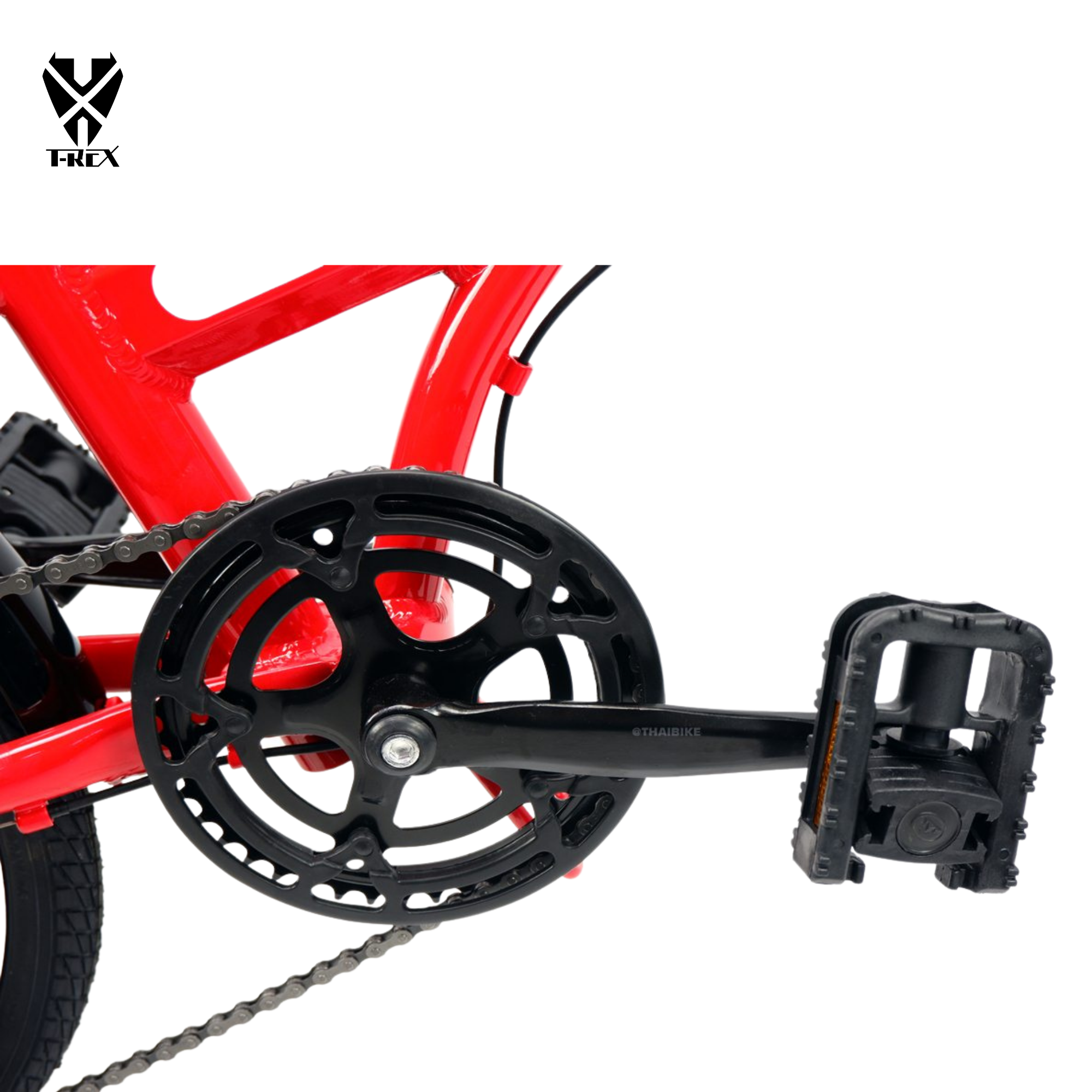 รถพับอลูมิเนียม T-REX มีเกียร์ น้ำหนักเบา พับง่าย รถจักรยานพับได้ ผู้ใหญ่ ล้อ 20 นิ้ว