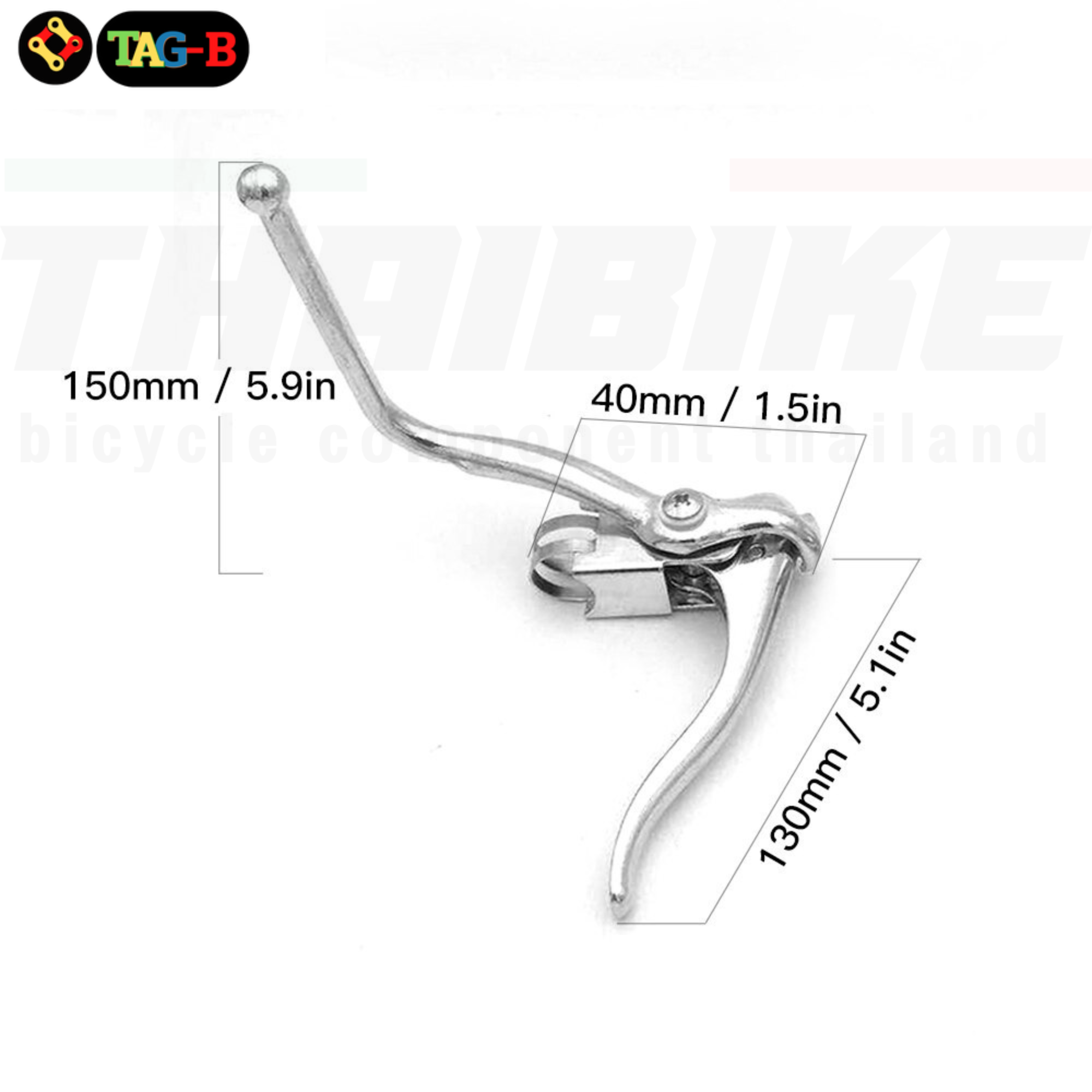 มือเบรคเสือหมอบวินเทจ THAIBIKE แบบสองก้ามเบรค