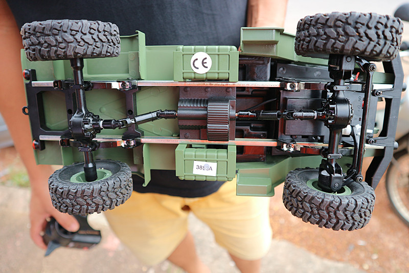 รถGMC U.S ARMY 4x4 รถทหารอเมริกัน - HENG LONG 3853A 1:16