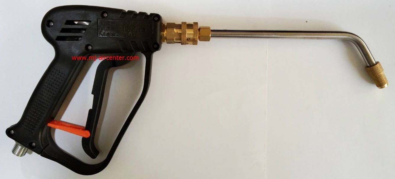 ปืนฉีดน้ำปลายงอ TOOL MAN (TOP -2 ) แบบสวมเร็ว หมุน 360 องศา หัวปรับน้ำแบบฝอย