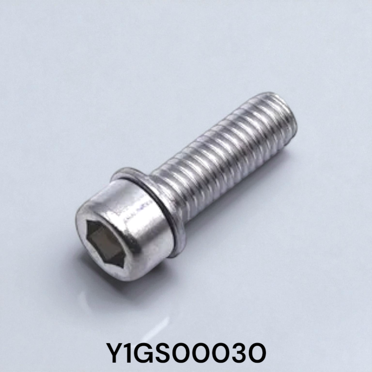 น็อตยึดขาจานซ้าย Shimano แท้ รุ่น Y1GS22100(M6x19) Y1E512100(M6x15)