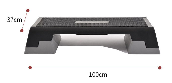 Body Step แท่นเหยียบสเตปออกกำลังกาย ทรงเหลี่ยม ปรับความสูง 3 ระดับ