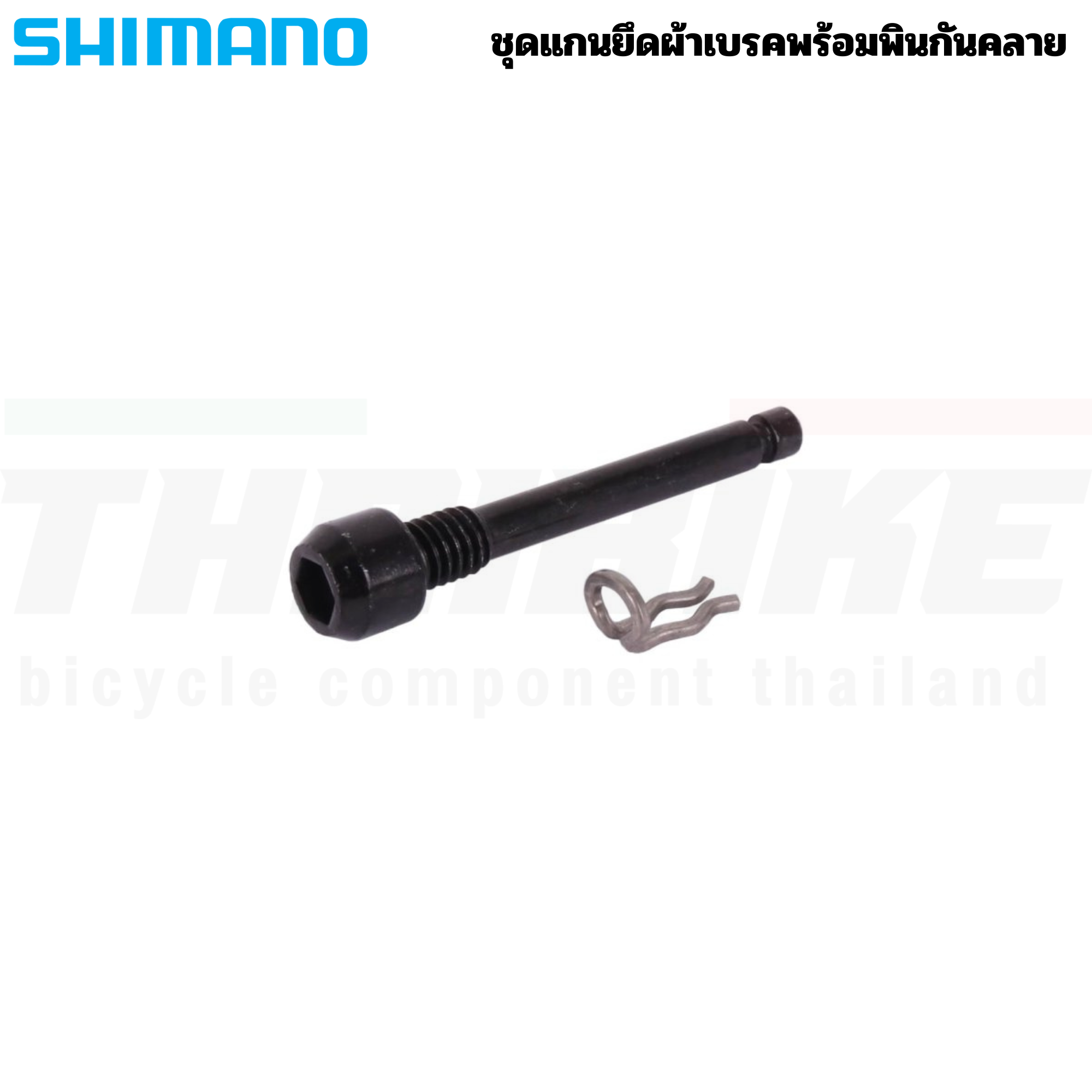 ชุดแกนยึดผ้าเบรคจักรยาน SHIMANO พร้อมพินกันคลาย Y2GM98020