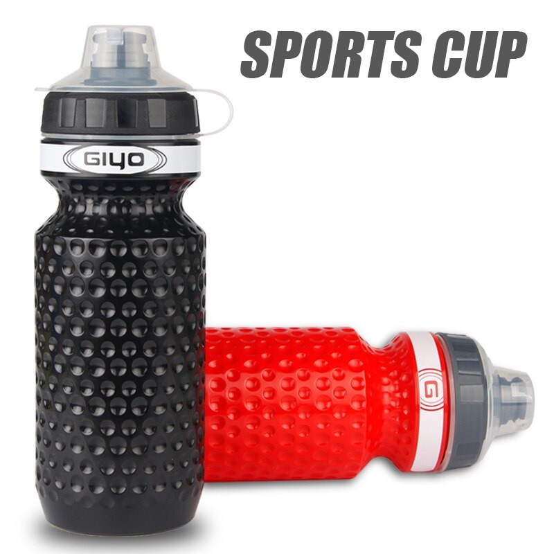 ขวดน้ำจักรยาน GIYO ผิวลูกกอล์ฟ ออกกำลังกาย 600ml
