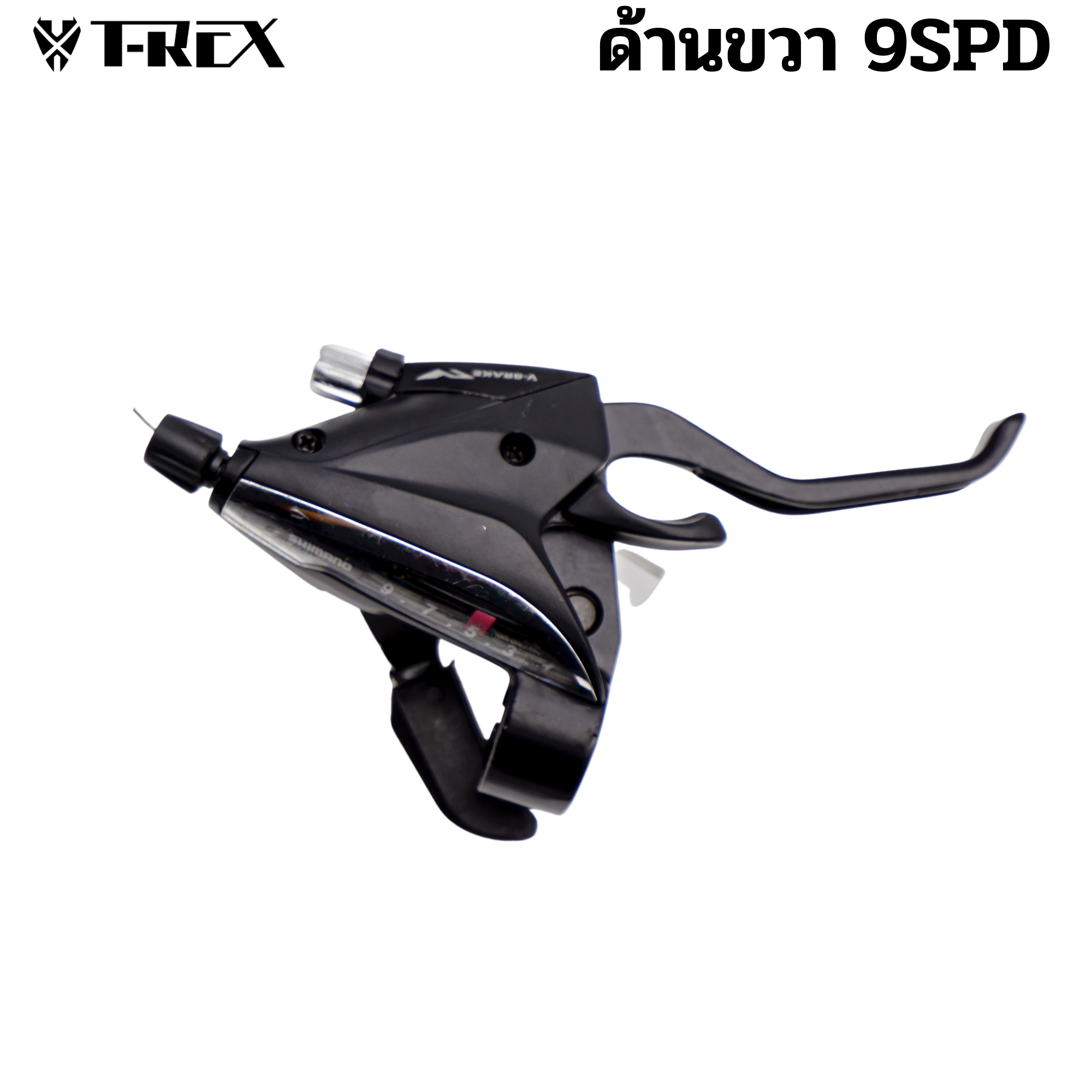 มือเกียร์รวมเบรค เสือภูเขา ไฮบริด แบบ 3X9สปีด มือเกียร์จักรยาน